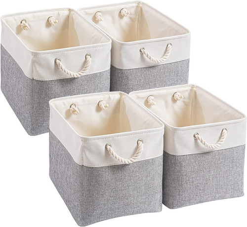 Mangata canvas storage boxes - canvas,
