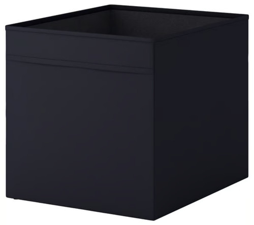 Ikea dröna storage - box, black