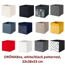 2x IKEA DRONA Storage Boxes