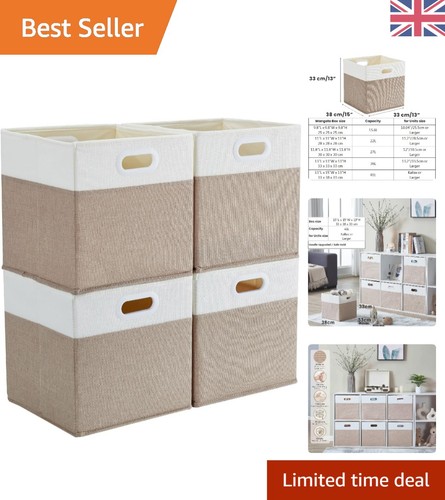 Chic linen look storage - storage, boxes