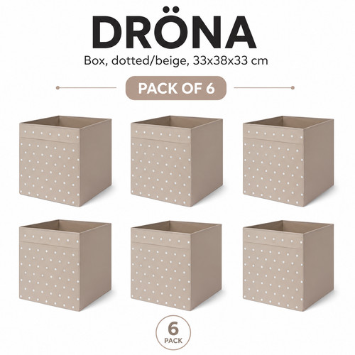 Ikea drona storage boxes - boxes, for