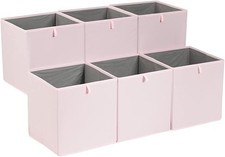 6 Pack Fabric Storage Cube