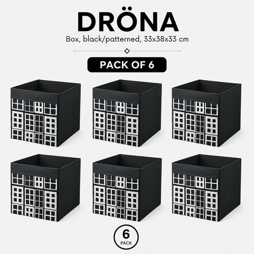 Ikea drona storage - drona, boxes