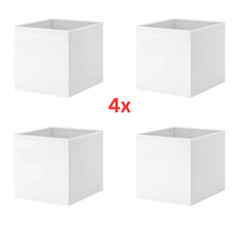 4x IKEA DRONA Storage Boxes