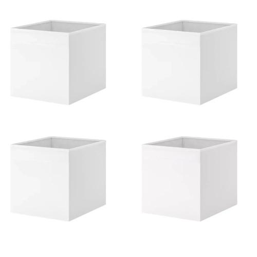 Ikea dröna storage box - ikea, white
