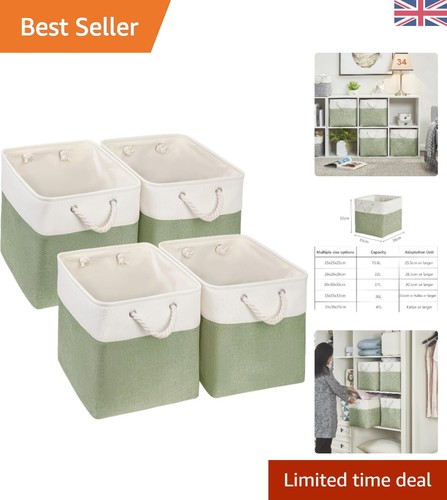 Durable green white storage - &,