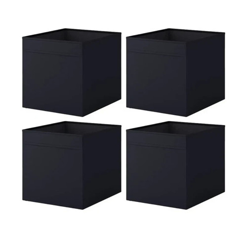 Ikea drona black storage - black,