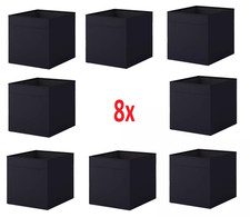 8x IKEA DRONA Storage Boxes