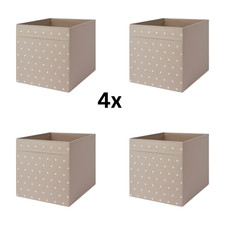 4x IKEA DRONA Storage Boxes