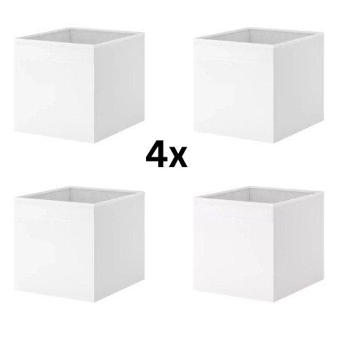 Ikea drona storage boxes - 4x,