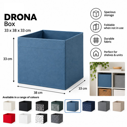 Ikea dröna storage box - ikea,