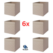 6x IKEA DRÖNA Storage Boxes