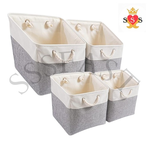 Canvas storage boxes - storage, x